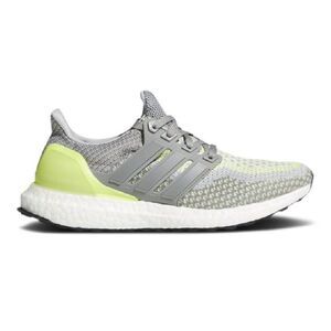 Adidas Ultraboost 2.0 Charcoal Grey Solar Yellow Running 6 Mens 7 Women's EF8631